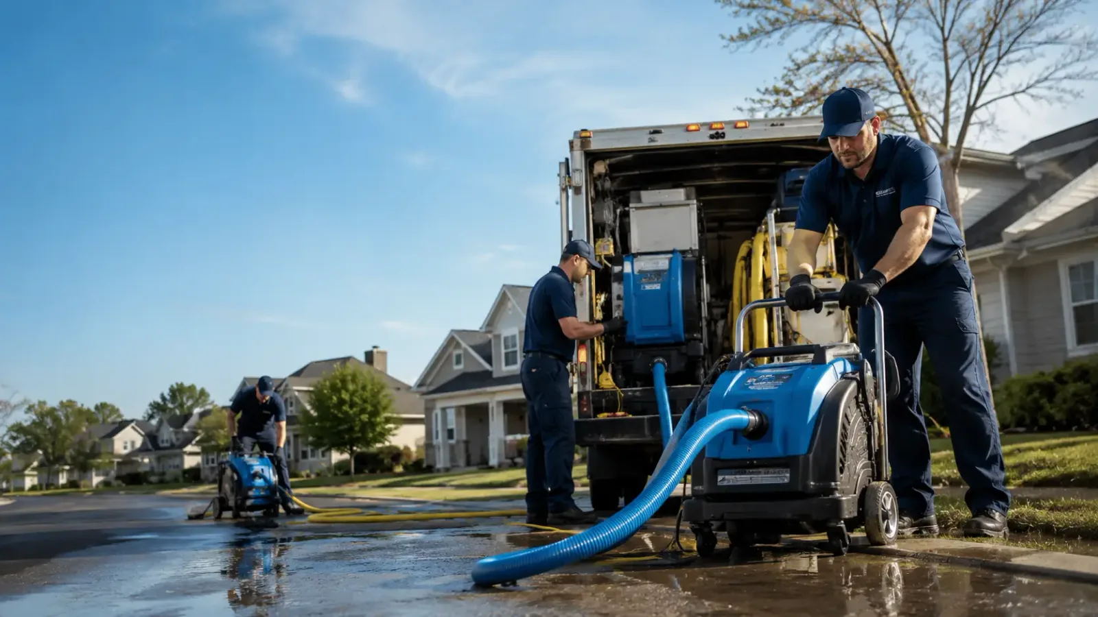 Flood Damage Cleanup in Wells, TX